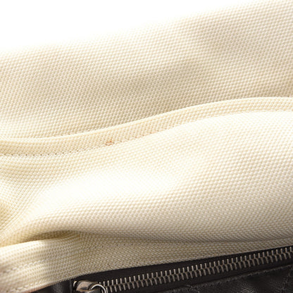 Chanel Coated Canvas Paris Biarritz Hobo Silver 8 of 15