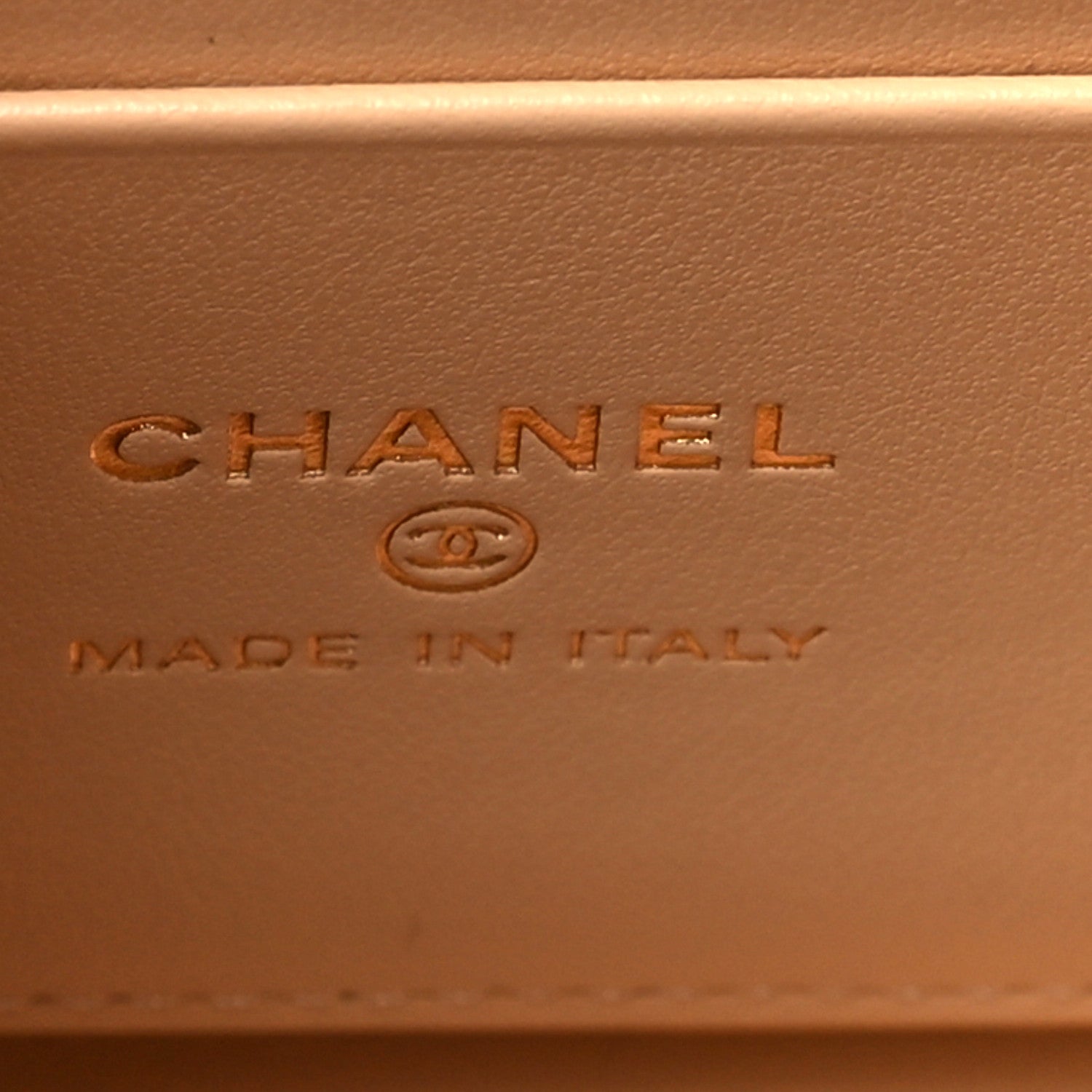 Chanel Caviar Quilted Coco Handle Clutch With Chain Beige 6 of 10