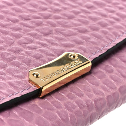 Burberry Signature Grain Porter Continental Wallet Pink Heather 14 of 16