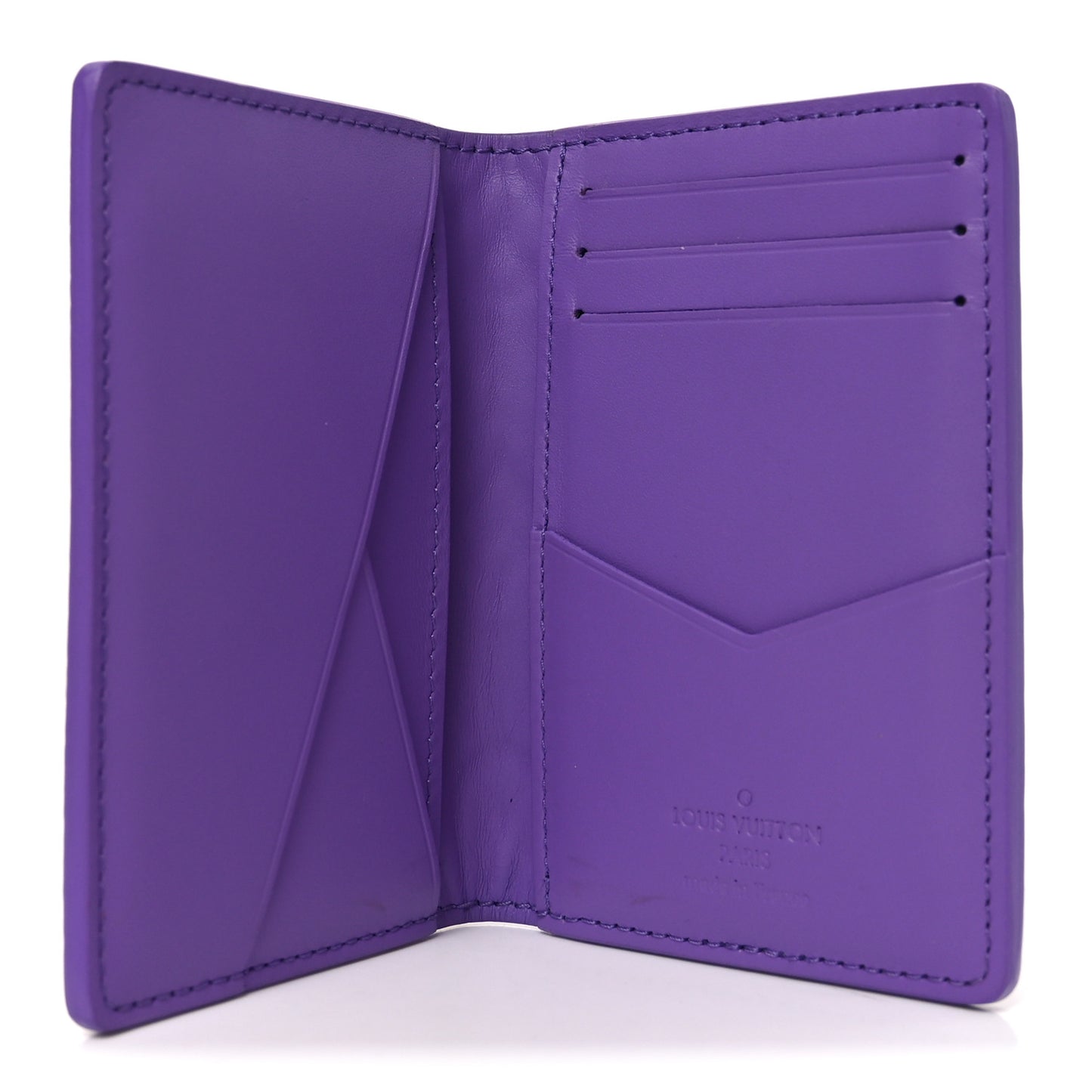 Taurillon Monogram Pocket Organizer Violet
