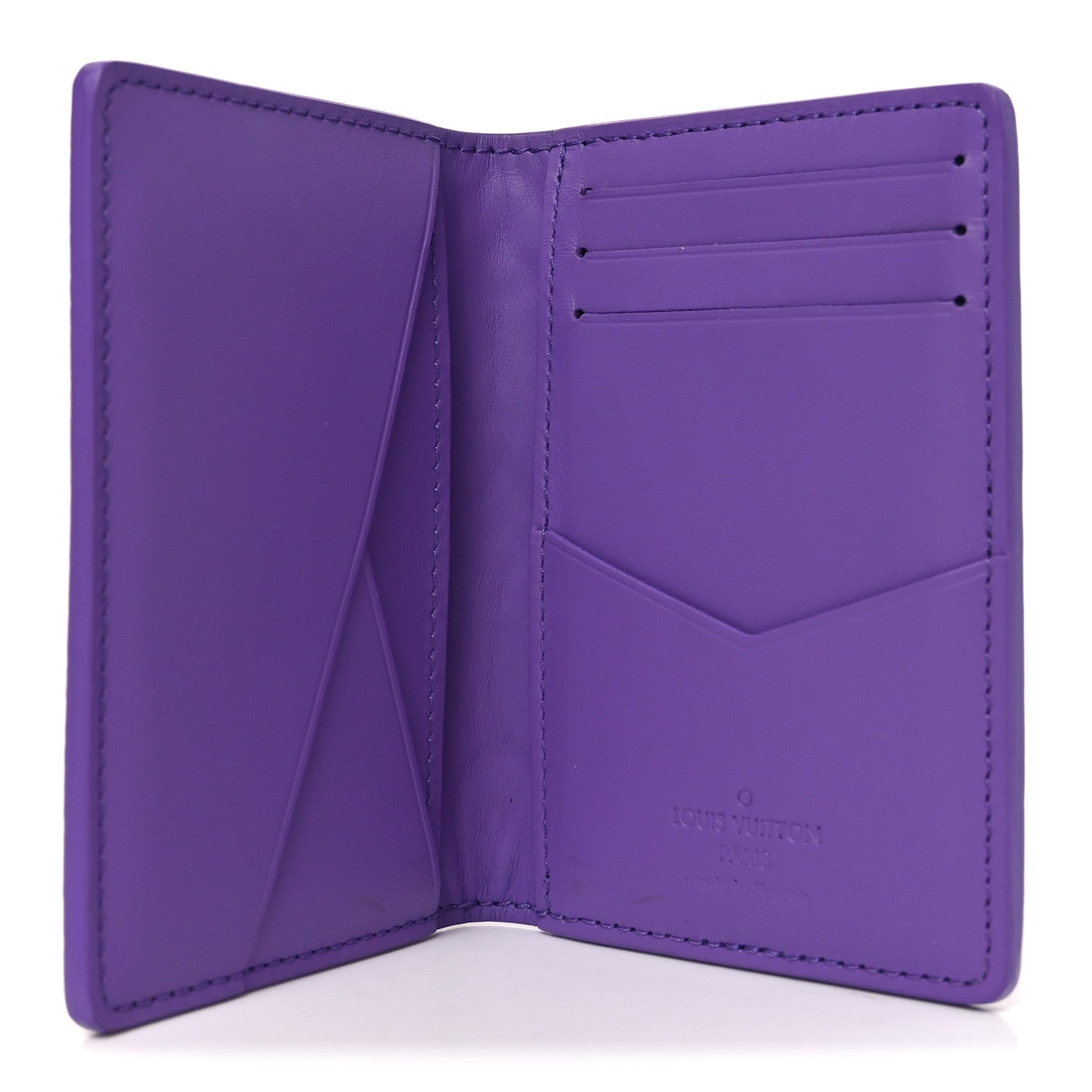 Louis Vuitton Taurillon Monogram Pocket Organizer Violet 5 of 6
