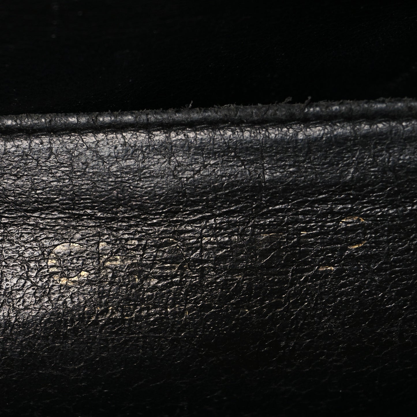 Caviar Jumbo Single Flap Black
