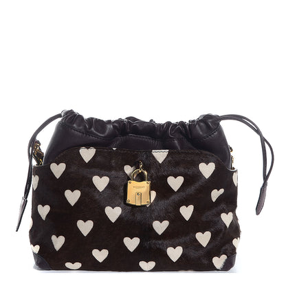 Burberry Calf Hair Little Crush Burgundy 1 of 13