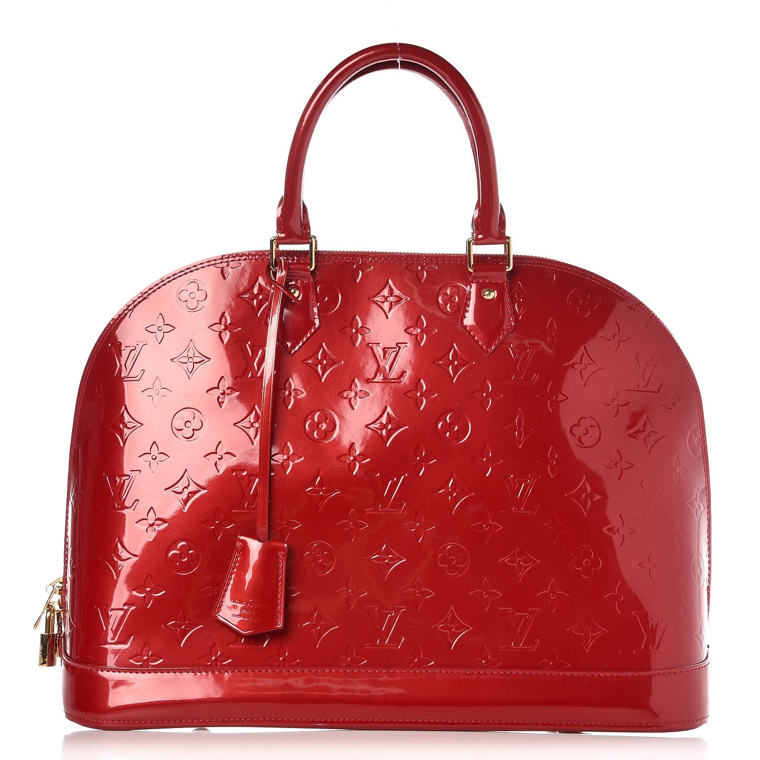 Louis Vuitton Vernis Alma GM Pomme D'Amour 1 of 7