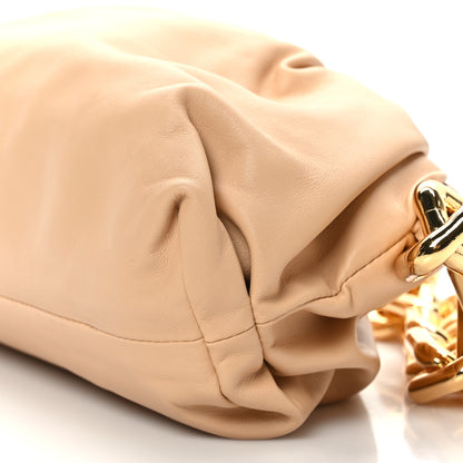 Bottega Veneta Calfskin The Pouch Chain Almond 9 of 9