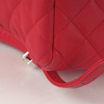Chanel Lambskin Quilted Large Urban Spirit Backpack Red 5 of 9