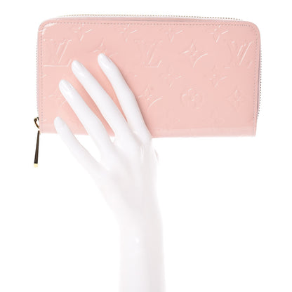 Louis Vuitton Vernis Zippy Wallet Rose Ballerine 2 of 9