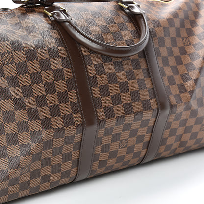 Louis Vuitton Damier Ebene Keepall 50 10 of 10