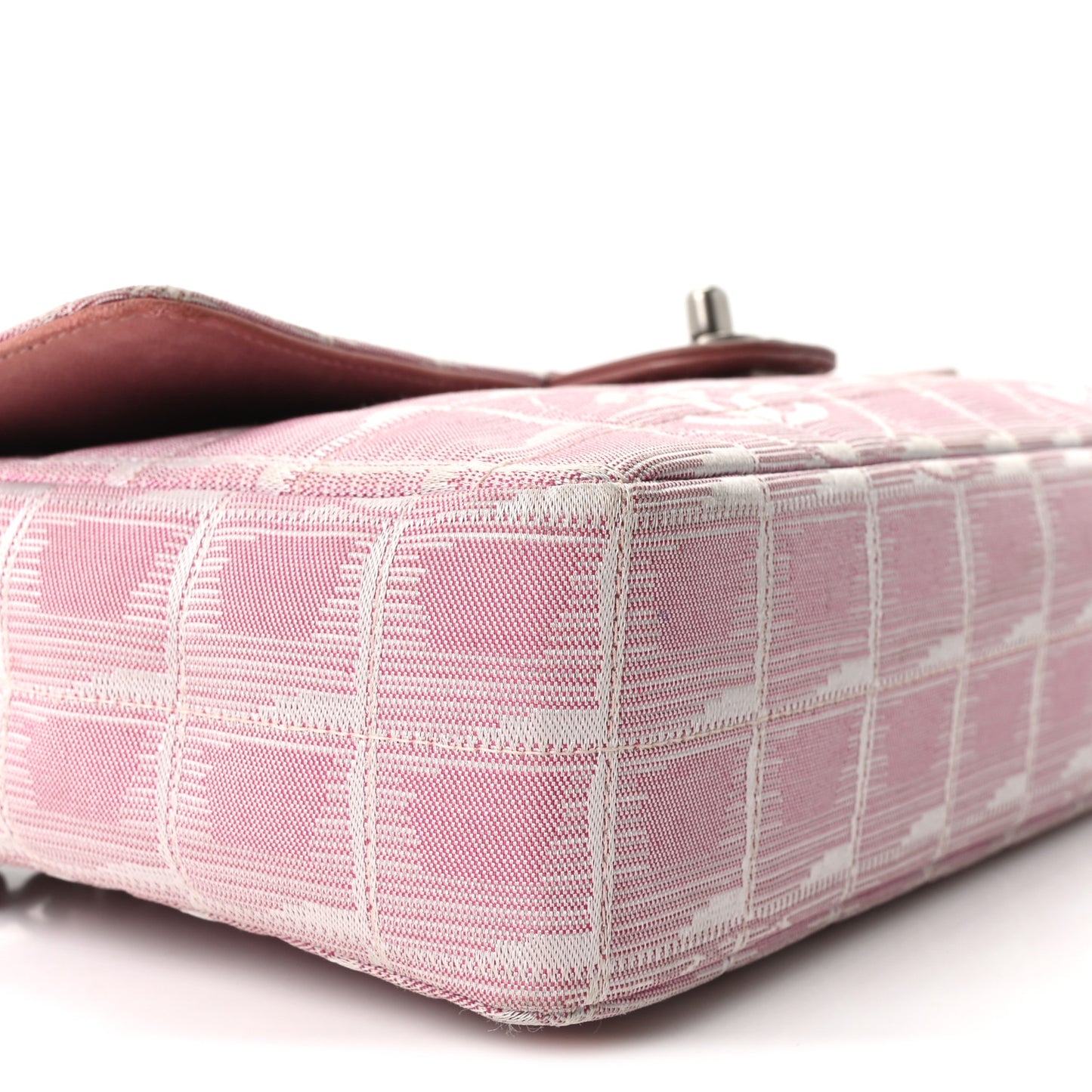 Nylon Medium Travel Flap Pink