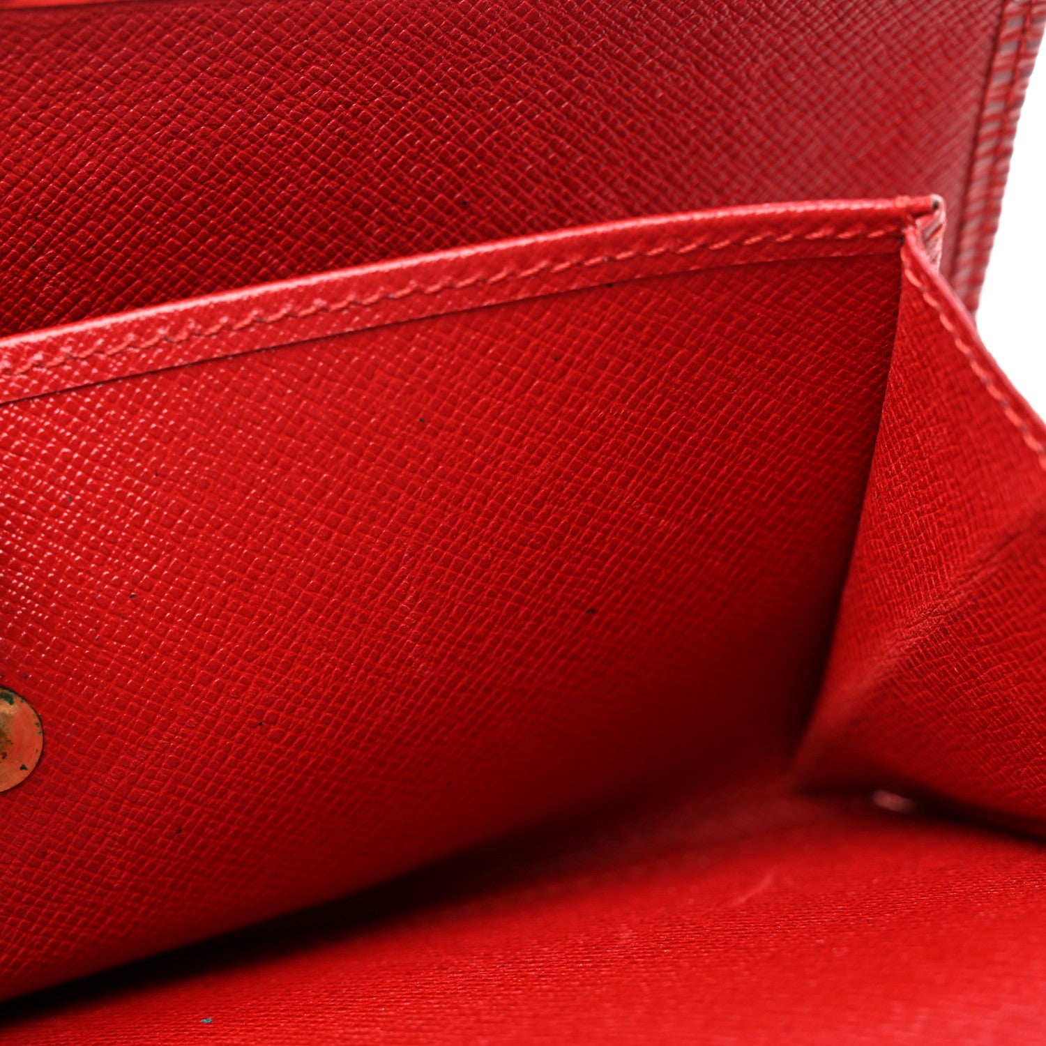 Louis Vuitton LOUIS VUITTON Epi Porte Tresor International Wallet Castillan Red 10 of 12