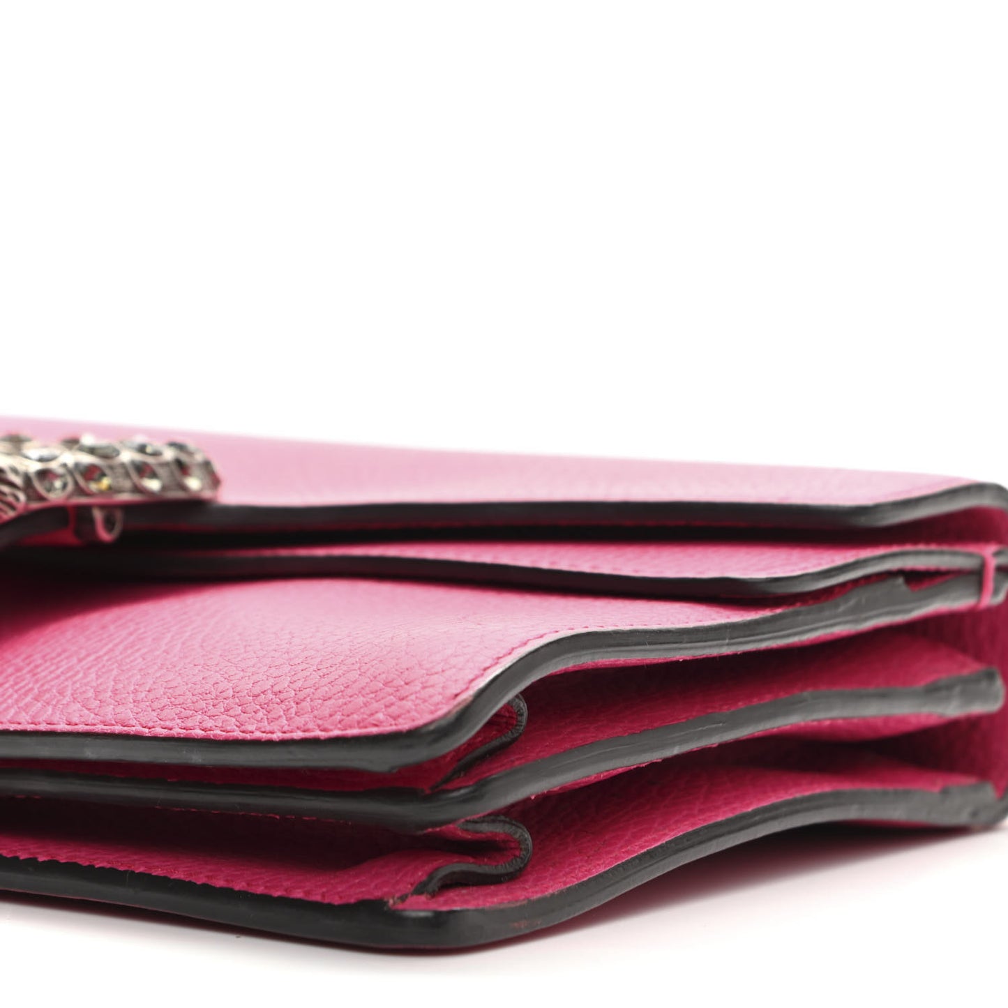 Dollar Calfskin Small Dionysus Shoulder Bag Box Pink
