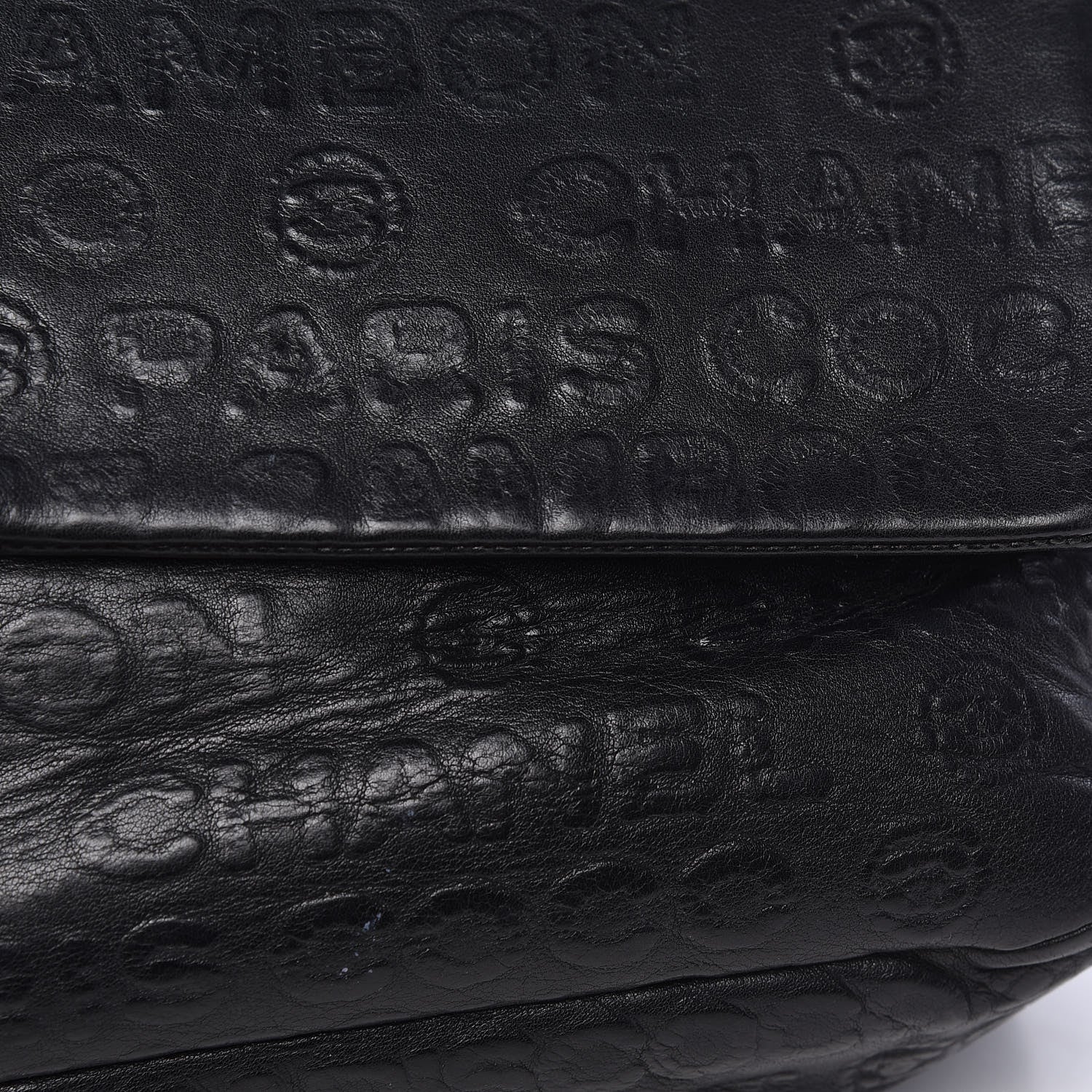Chanel Calfskin Unlimited Jumbo Double Flap Black 16 of 19