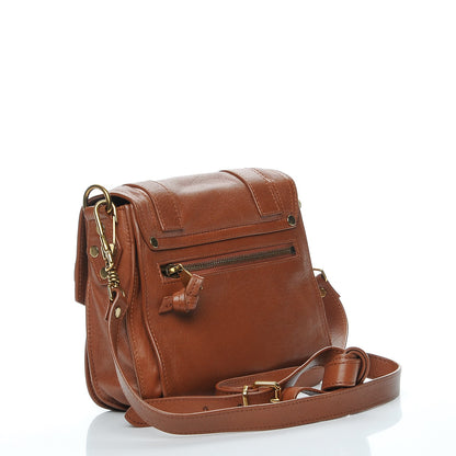 Proenza Schouler Lambskin PS1 Mini Pouch Messenger Saddle 3 of 9