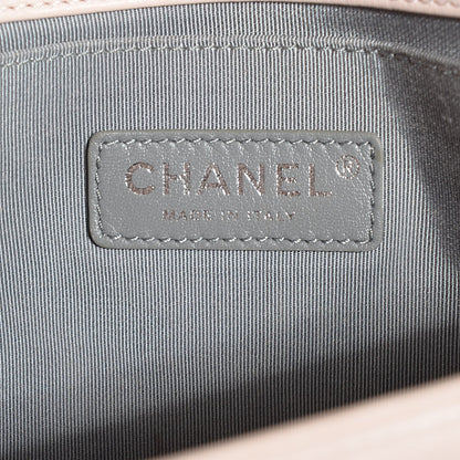 Chanel Calfskin Double Stitch Medium Boy Flap Light Pink 7 of 9