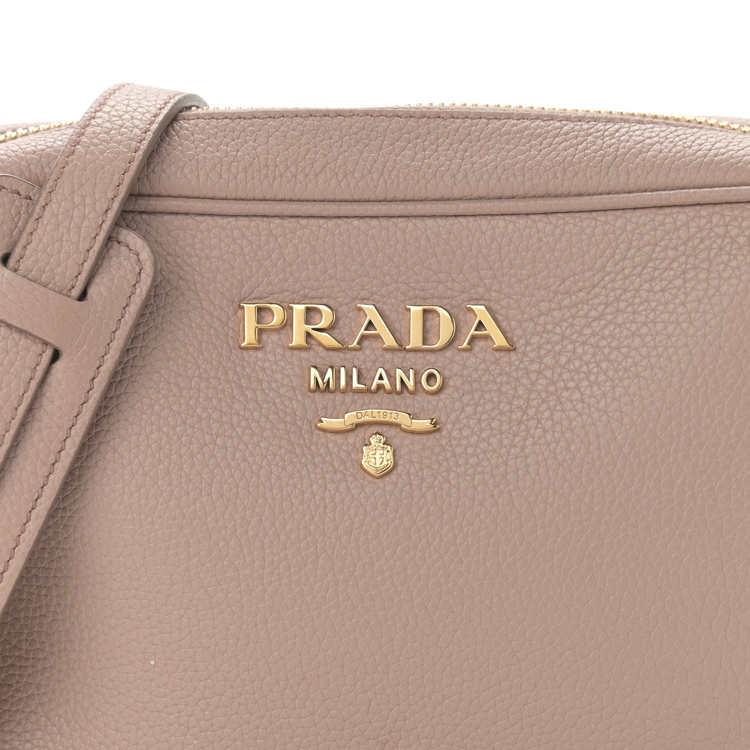 Prada Vitello Phenix Camera Bag Cipria 8 of 14