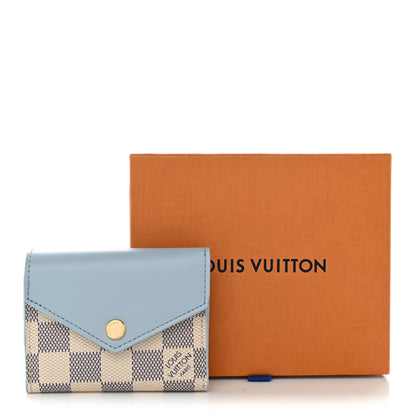 Louis Vuitton Damier Azur Zoe Wallet Olympe 9 of 9