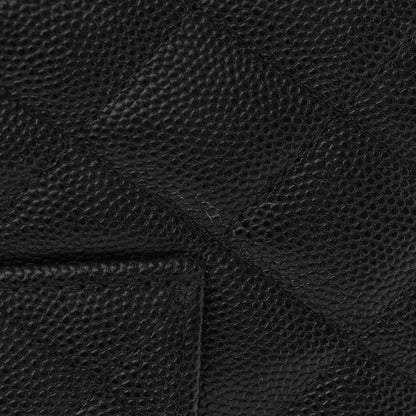Chanel Caviar Quilted Flap Clutch Black 14 of 17
