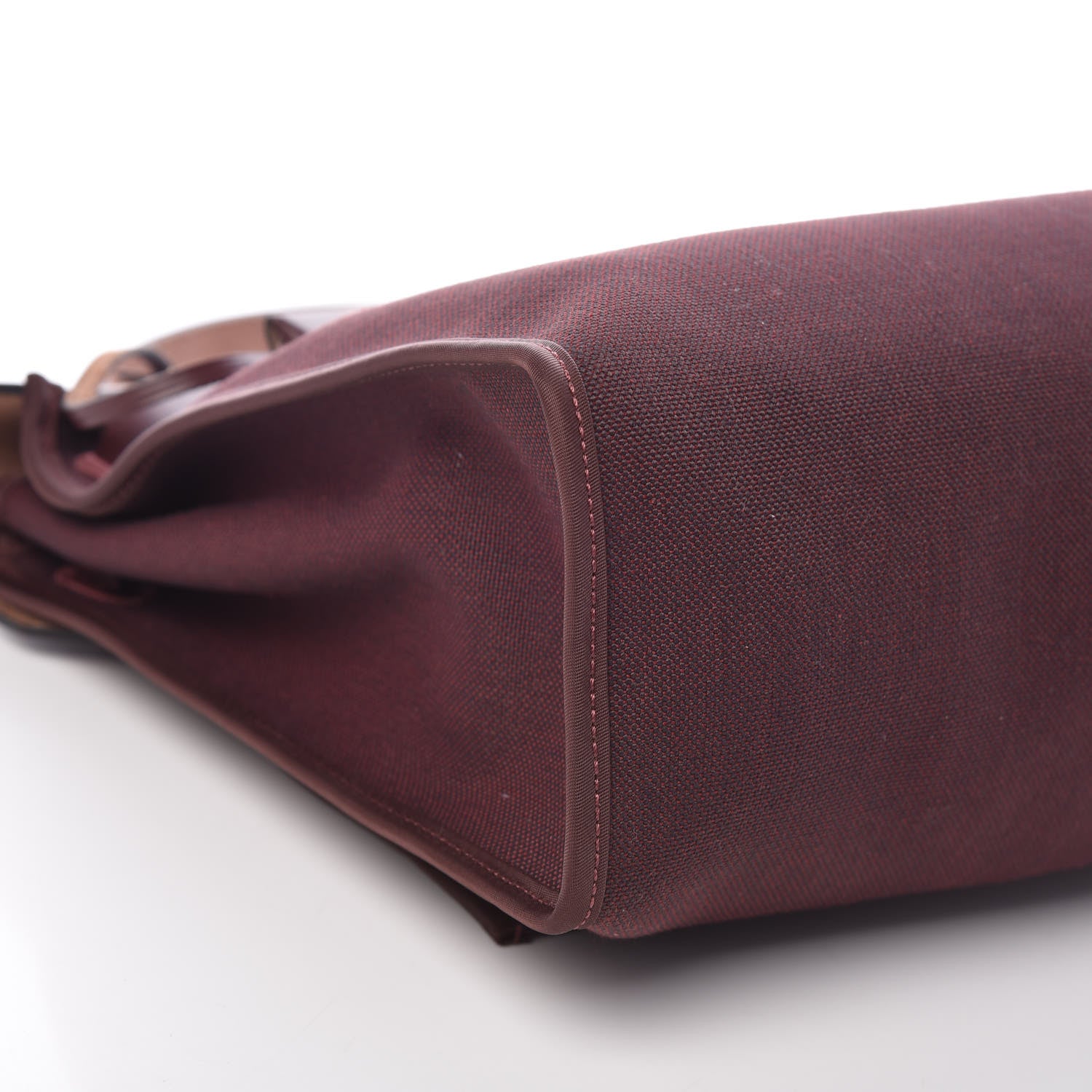 Hermes Vache Hunter Toile Officier Herbag Zip 31 PM Prune 12 of 13