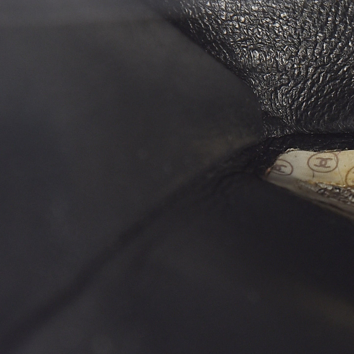 Lambskin Quilted Jumbo Single Flap Black