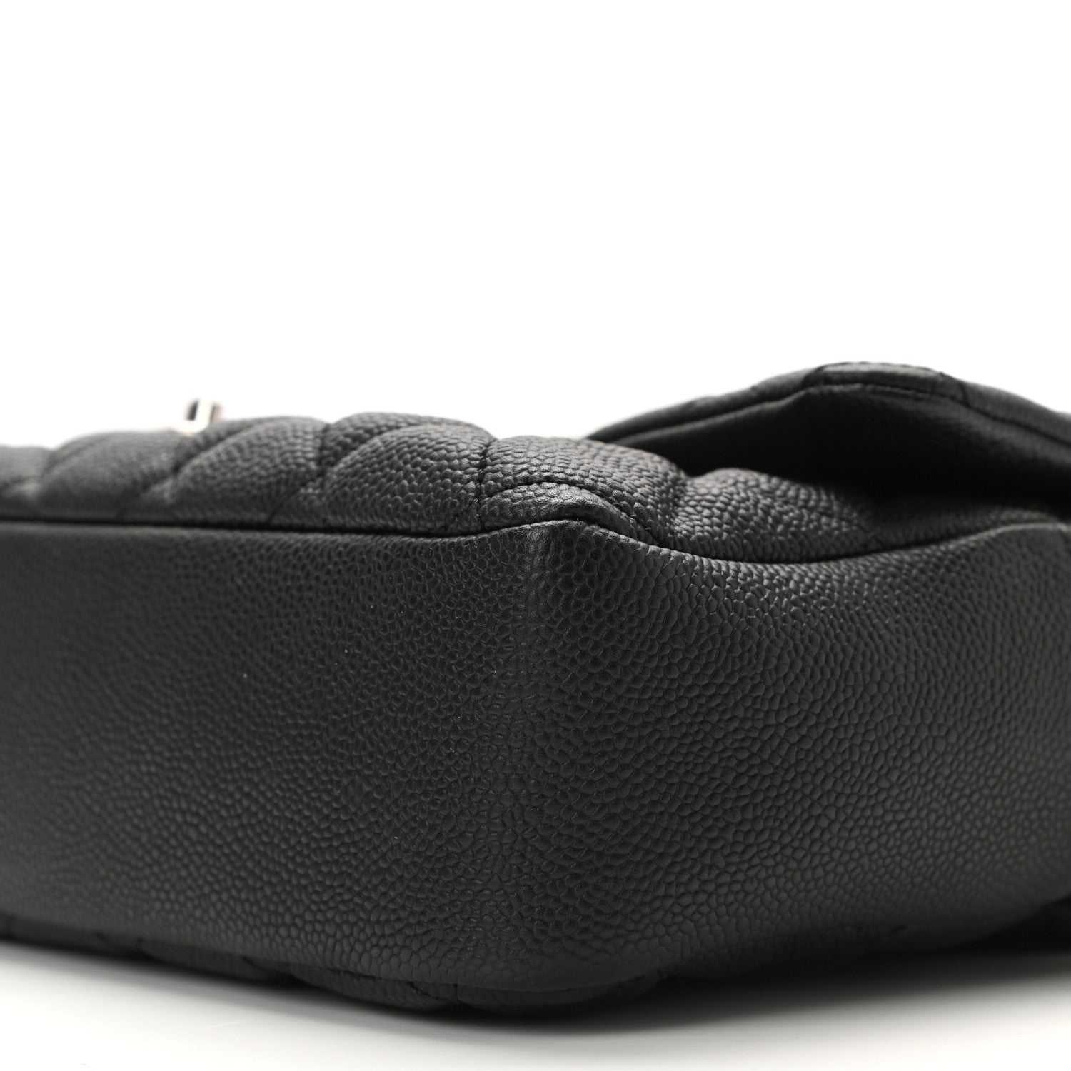 Chanel Caviar Quilted Jumbo Easy Flap Black 10 of 11