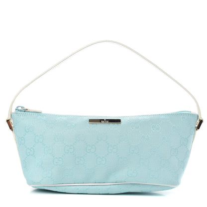 Gucci Monogram Boat Pochette Blue 1 of 9