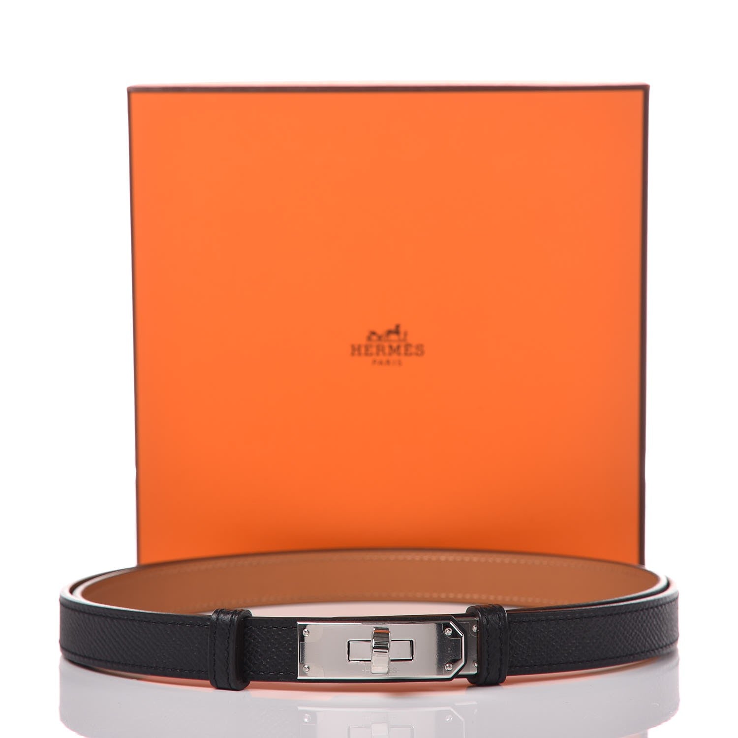 Hermes Epsom Kelly Belt Black 6 of 6