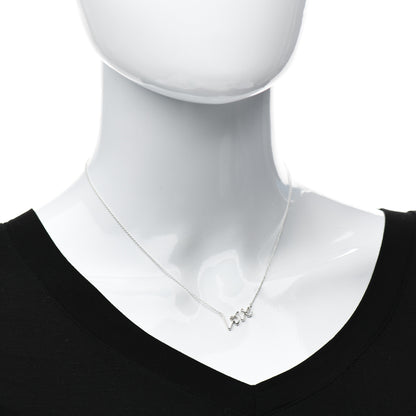 Tiffany Sterling Silver Paloma Picasso Graffiti Love Pendant Necklace 2 of 5