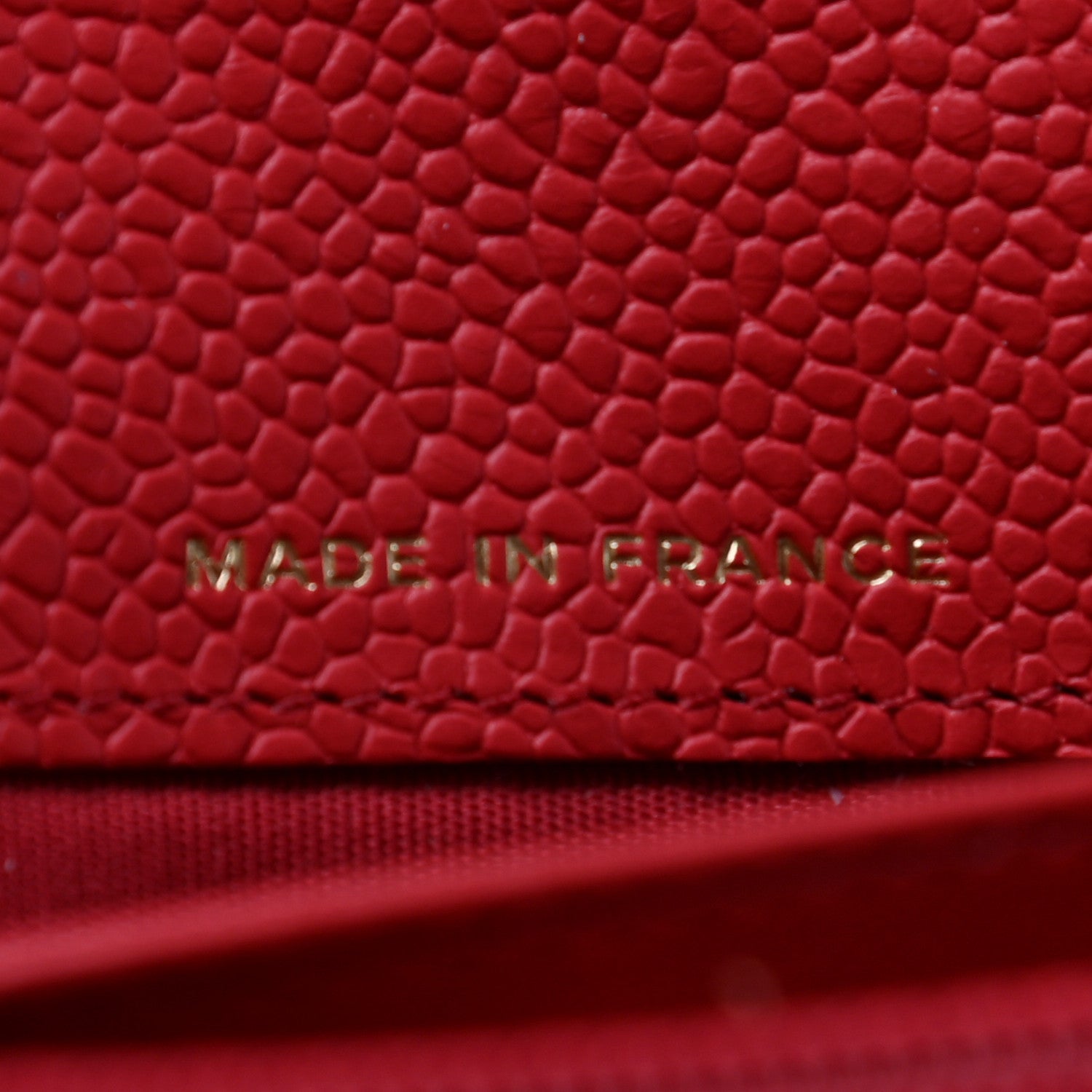 Chanel Caviar Quilted Boy Flap Wallet Red 12 of 16