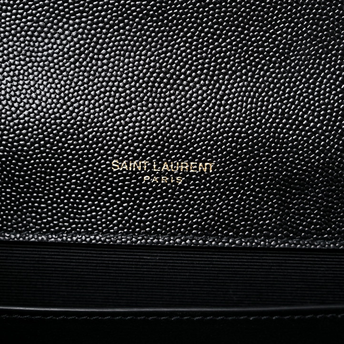 Grain De Poudre Textured Mixed Matelasse Triquilt Medium Monogram Satchel Black