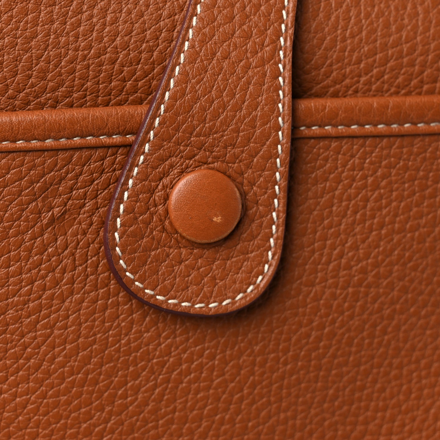 Hermes Taurillon Clemence Evelyne III GM Gold 11 of 13