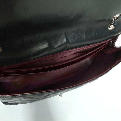 Chanel Lambskin Quilted Maxi Single Flap Black 5 of 8