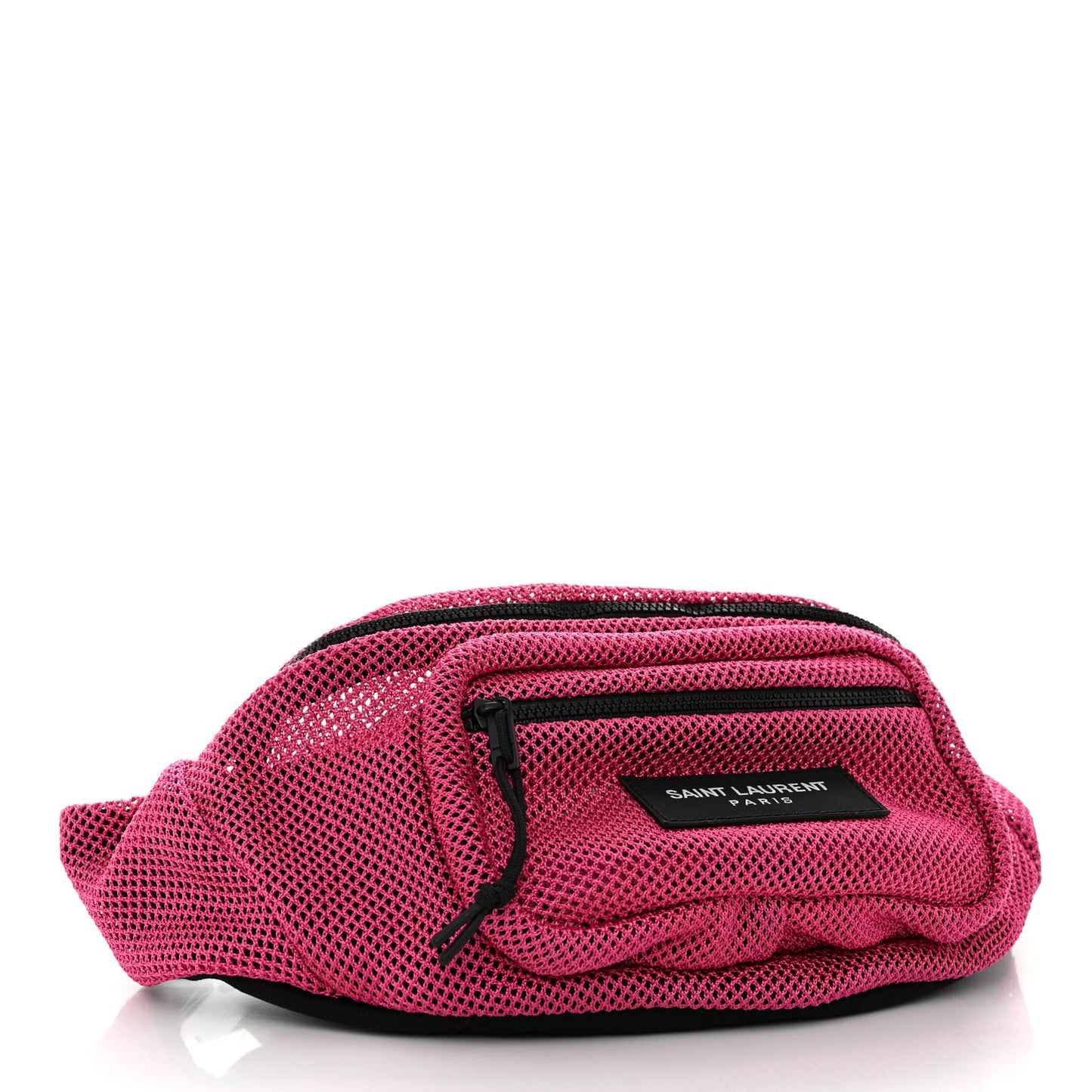 Nylon Mesh SLP Belt Bag Fuchsia
