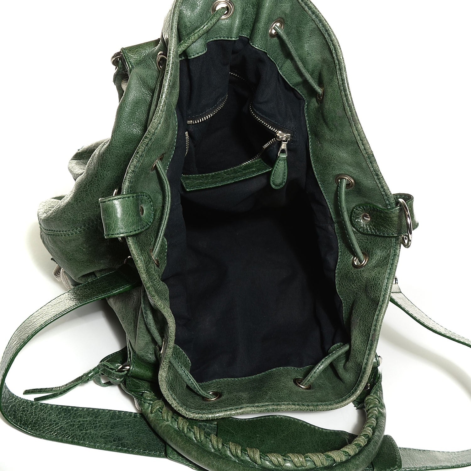 Balenciaga Chevre Giant 21 Silver Hardware Pompon Pine 5 of 12