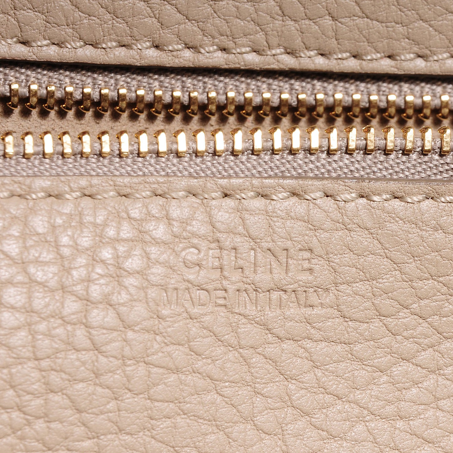 Small Grained Calfskin Tie Knot Tote Light Taupe