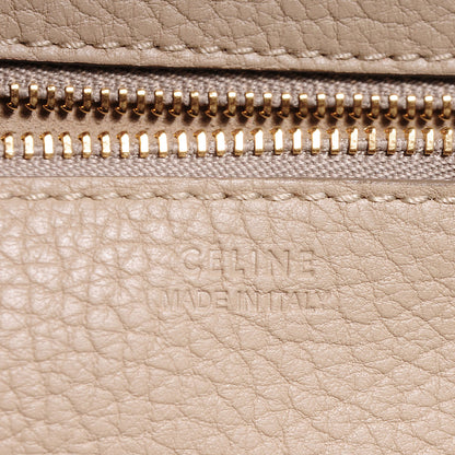 Celine Small Grained Calfskin Tie Knot Tote Light Taupe 7 of 8