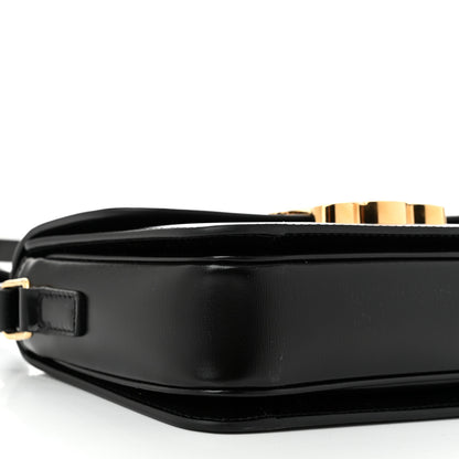 Celine Shiny Calfskin Teen Triomphe Black 9 of 10