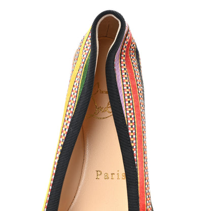 Christian Louboutin Damas Fabric Mamadrague Flats 36.5 Multicolor 7 of 7