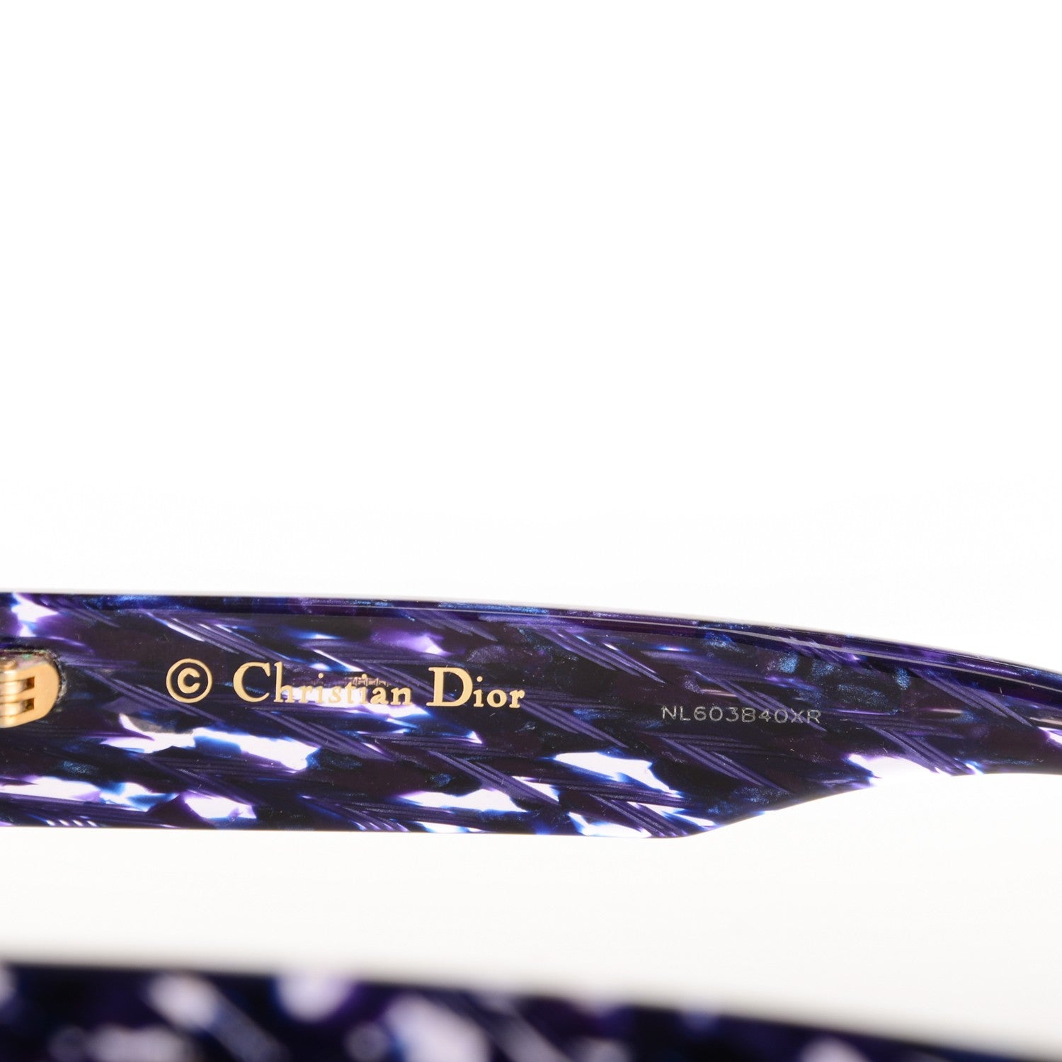 Christian Dior Flanelle 2 Sunglasses Blue 3 of 5