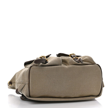 Prada Jacquard Logo Rucksack Backpack Corda Bruciato 4 of 8