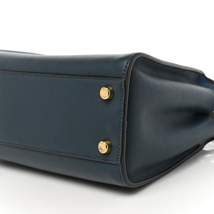 Fendi Vitello Tahiti Nappa Medium Peekaboo Iconic Essentially Satchel Notturno Grigio Polvere Nebula 8 of 8