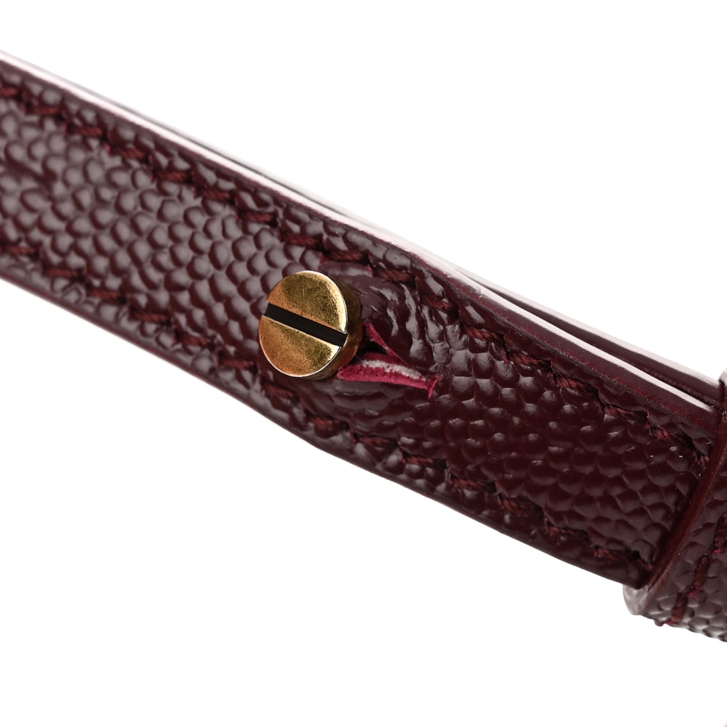 Grain de Poudre Medium Classic Monogram Cassandra Top Handle Rouge Legion