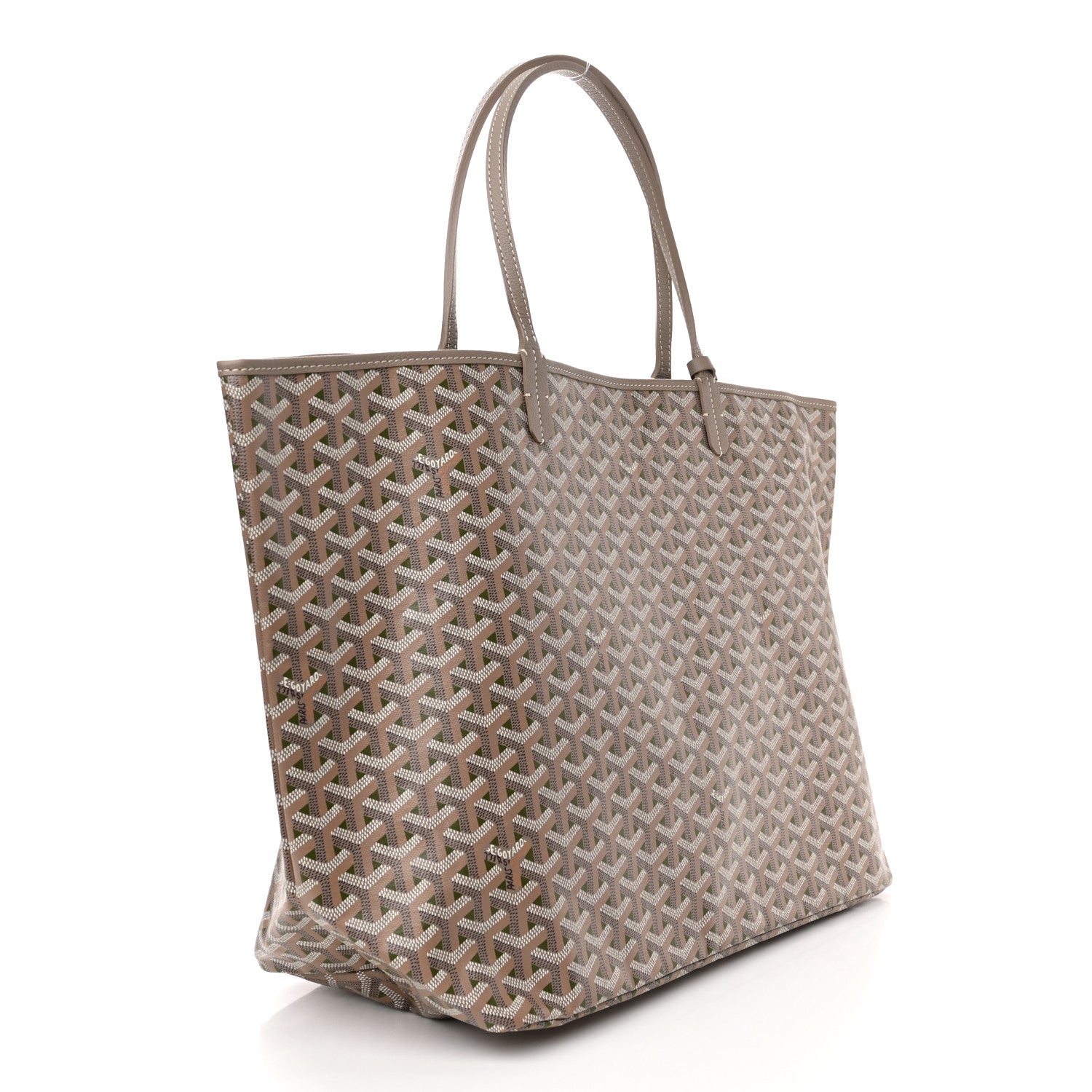 Goyard Goyardine Saint Louis Claire Voie GM Grege Khaki 4 of 11