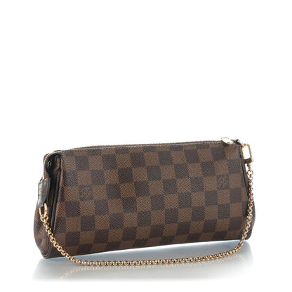 Louis Vuitton Damier Ebene Eva Clutch 3 of 7