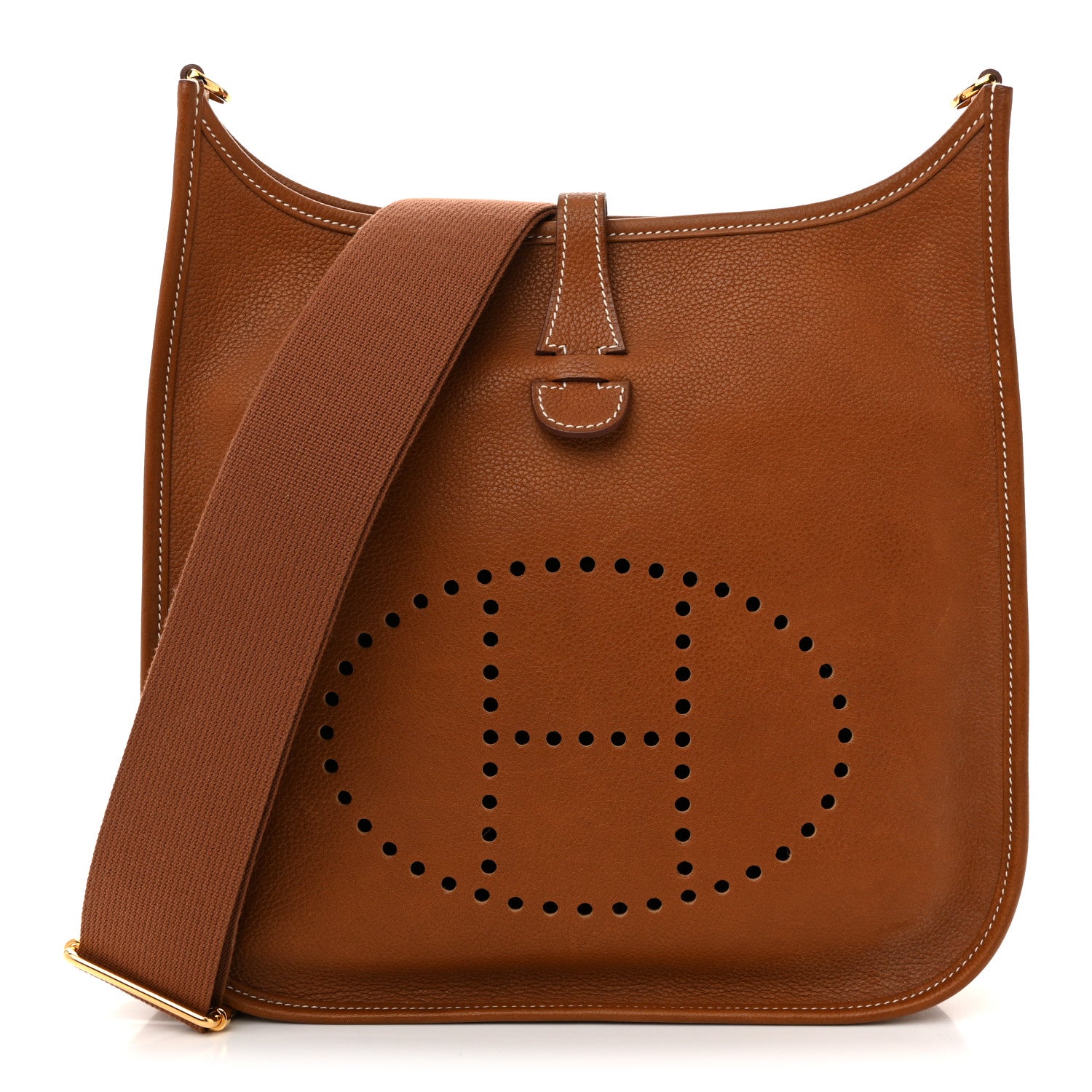 Hermes Barenia Faubourg Evelyne III PM  Fauve 1 of 11