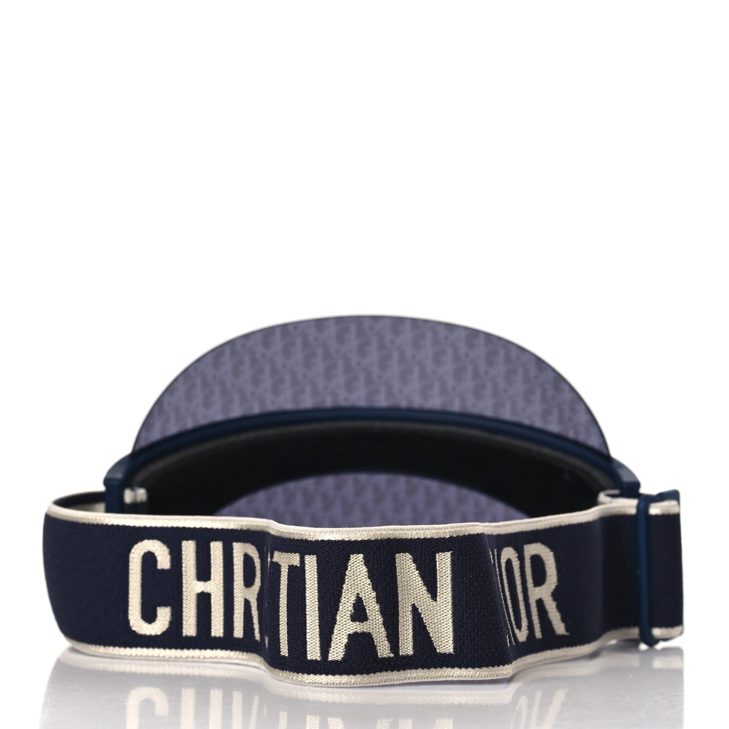 Oblique DiorClub V1U Sun Visor Blue