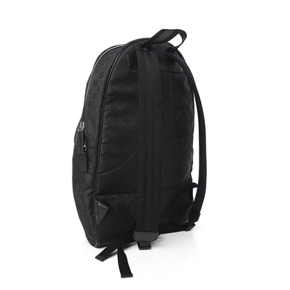 Gucci Nylon Monogram Slim Backpack Black 2 of 9