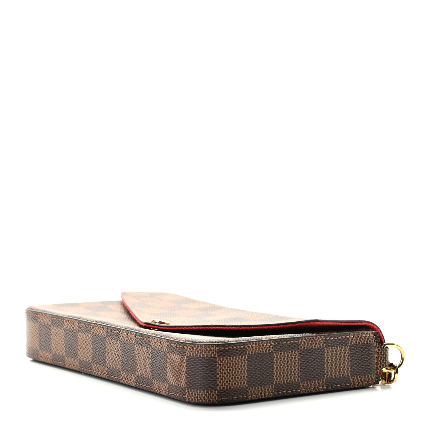 Damier Ebene Pochette Felicie Chain Wallet