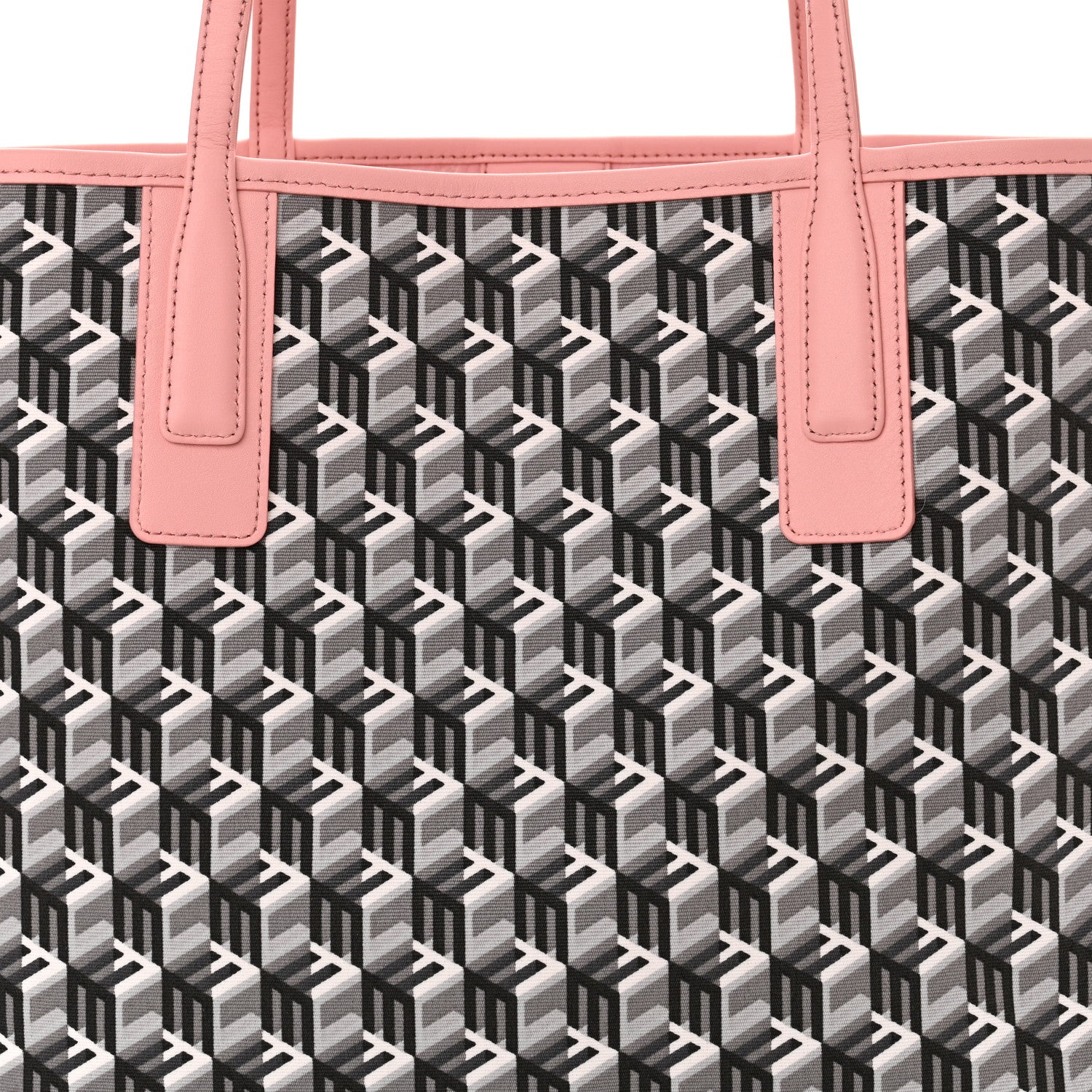 MCM Visetos Medium Liz Reversible Shopper Tote Pink 13 of 17