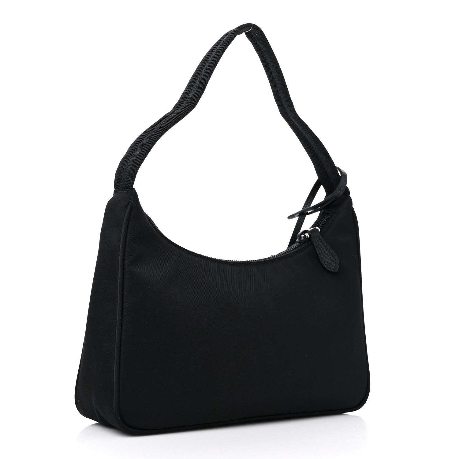 Prada Tessuto Nylon Mini Re-Edition 2000 Bag Black 3 of 8