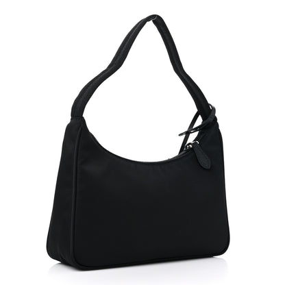Prada Tessuto Nylon Mini Re-Edition 2000 Bag Black 3 of 8